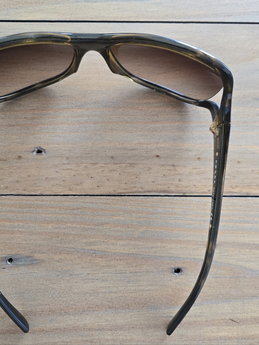 Prada Acetate Sunglasses SPR-05L - Picture 6 of 10